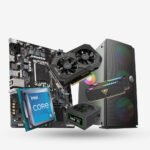 REDRAGON Case RGB+600W - Core i5-12400F - Gigabyte H610M - RAM 32GB - SSD 240GB - ASUS GTX 1660